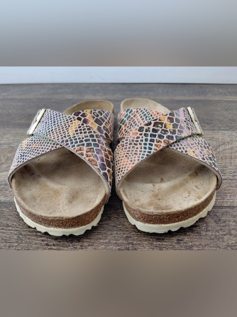 Birkenstock Women’s Siena Snake Pattern 41/10
